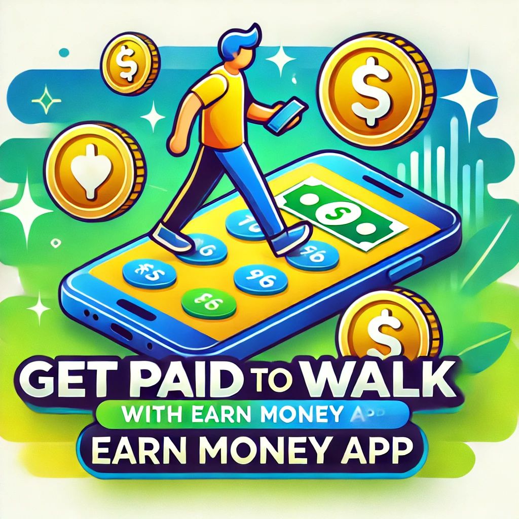 Get Paid to Walk with Earn Money App